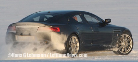 De nuevo: más fotos espía del Aston Martin Rapide