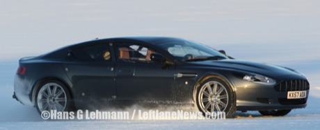 De nuevo: más fotos espía del Aston Martin Rapide