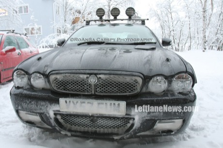 Cazada otra mula de pruebas del Jaguar XJ