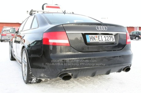 Audi RS6 sedán confirmado con fotos espía bajo el brazo