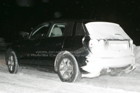 Audi Q5, cazado en la nieve