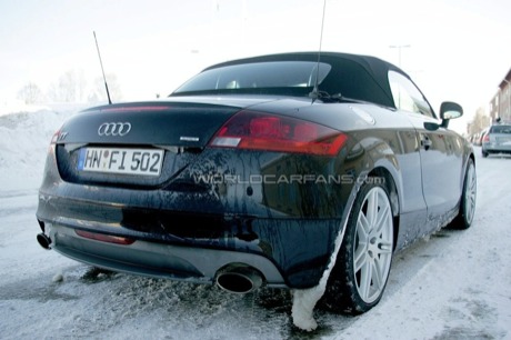 Cazado de nuevo: Audi TT-RS descapotable