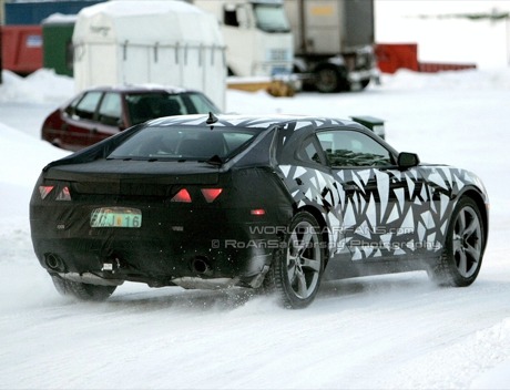 El Chevrolet Camaro comienza el período serio de pruebas invernales