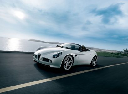 Alfa 8C Spider de producción, imágenes oficiales del pre-salón de GInebra