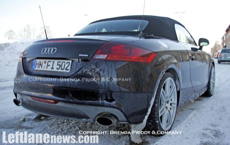 Audi TT-RS Cabriolet, ¡cazado!
