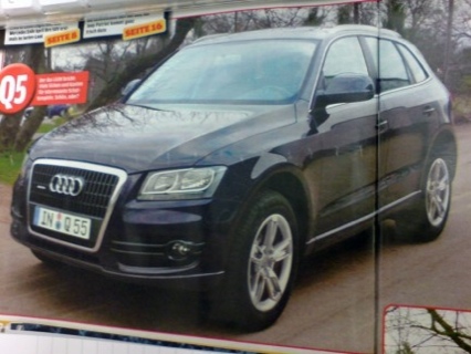 Supuestas fotos del Audi Q5 en Autobild