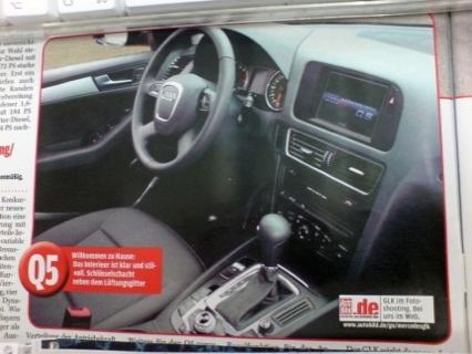 Supuestas fotos del Audi Q5 en Autobild