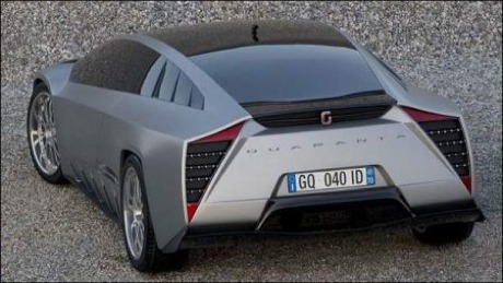 Fotos oficiales del Giugiaro Quaranta Concept