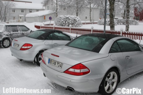 Así es el techo de cristal del Mercedes SLK