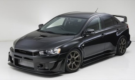Mitsubishi Evo X Black Illusion por Sequential
