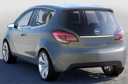 Opel Meriva Concept, fotos filtradas