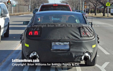 Ford Mustang 2010, más fotos espía del interior