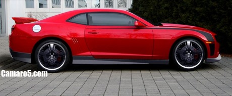 Cazado: kit estético del Chevrolet Camaro