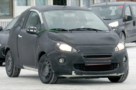 Más fotos espía del Ford Ka (también del interior)