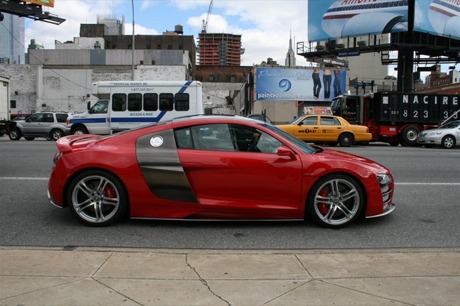 Cazado: Audi R8 V12 TDI en Nueva York