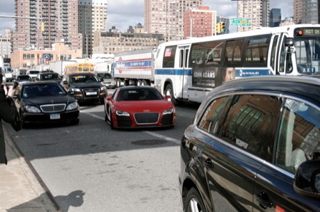 Cazado: Audi R8 V12 TDI en Nueva York