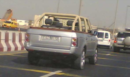 Range Rover descapotable