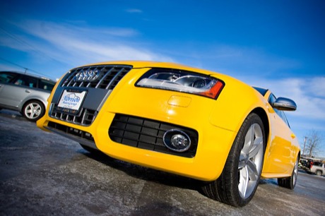 Audi R8 Imola Yellow