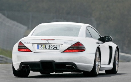 Sin camuflaje: Mercedes SL65 AMG Black Series