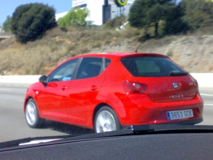 Avistamiento del SEAT Ibiza 2008