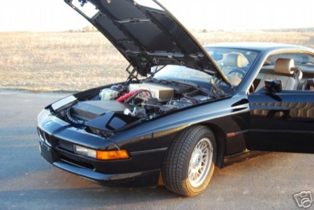 El BMW 840Ci eléctrico