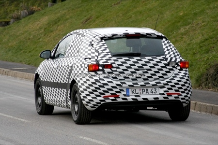 Fotos espía del nuevo Opel Astra