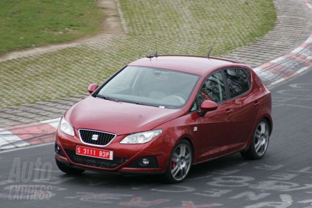 Más fotos espía del SEAT Ibiza FR