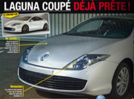 Renault Laguna Coupé, destapado (también) por Autoplus