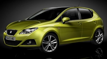 SEAT Ibiza 2008, en color verde