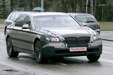 Más fotos espía del BMW Serie 7