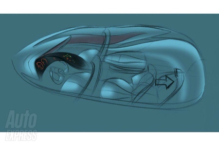 Mazda1, primeros bocetos