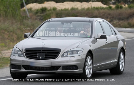 Mercedes Clase S 2010, fotos espía