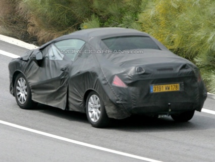 Peugeot 308 CC, nuevas fotos espía