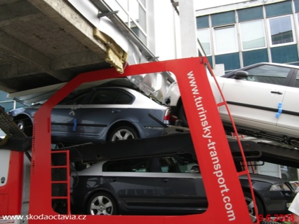 Skoda accidente