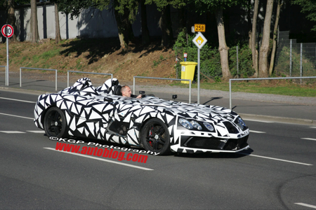 McLaren SLR Speedster, nuevas fotos espía