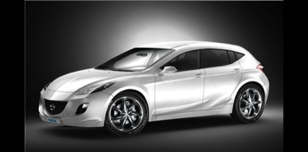 Posibles imágenes del prototipo del Mazda3