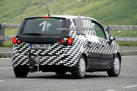 Nuevas fotos espía del Opel Meriva