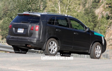 Fotos espía del nuevo Kia Sorento