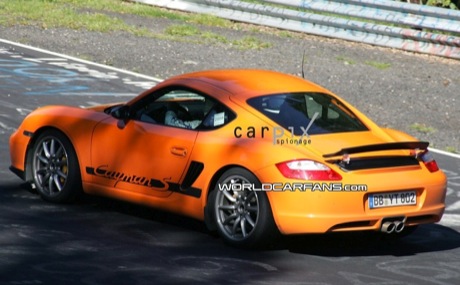 Nuevas fotos espía del Porsche Cayman RS, desde el 'Ring