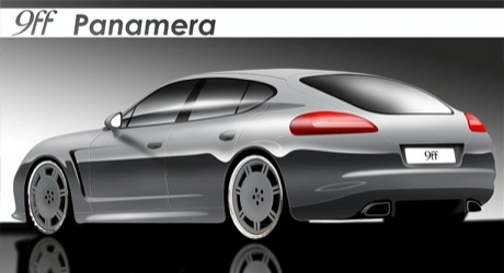 Sketches del 9ff Porsche Panamera