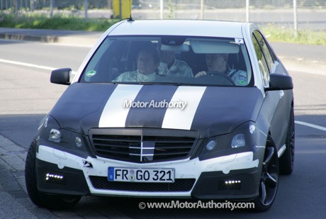Nuevas fotos espía del Mercedes E63 AMG