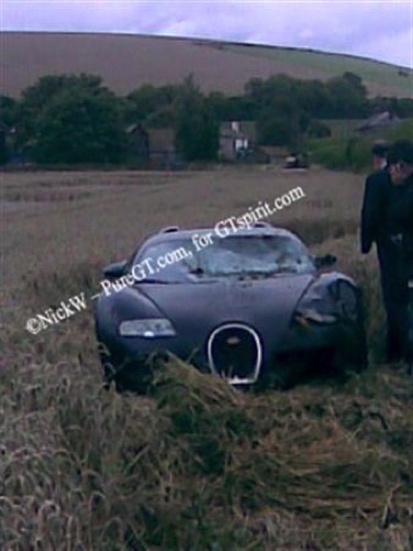 ¿Segundo? accidente de Bugatti Veyron