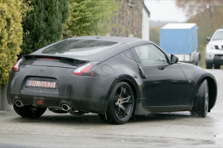 Nissan 370Z, fotos espía desde Nürburgring