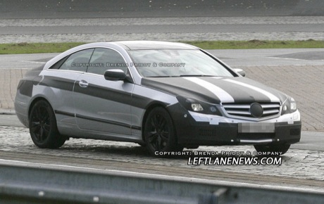 Más fotos espía del Mercedes Clase E Coupé