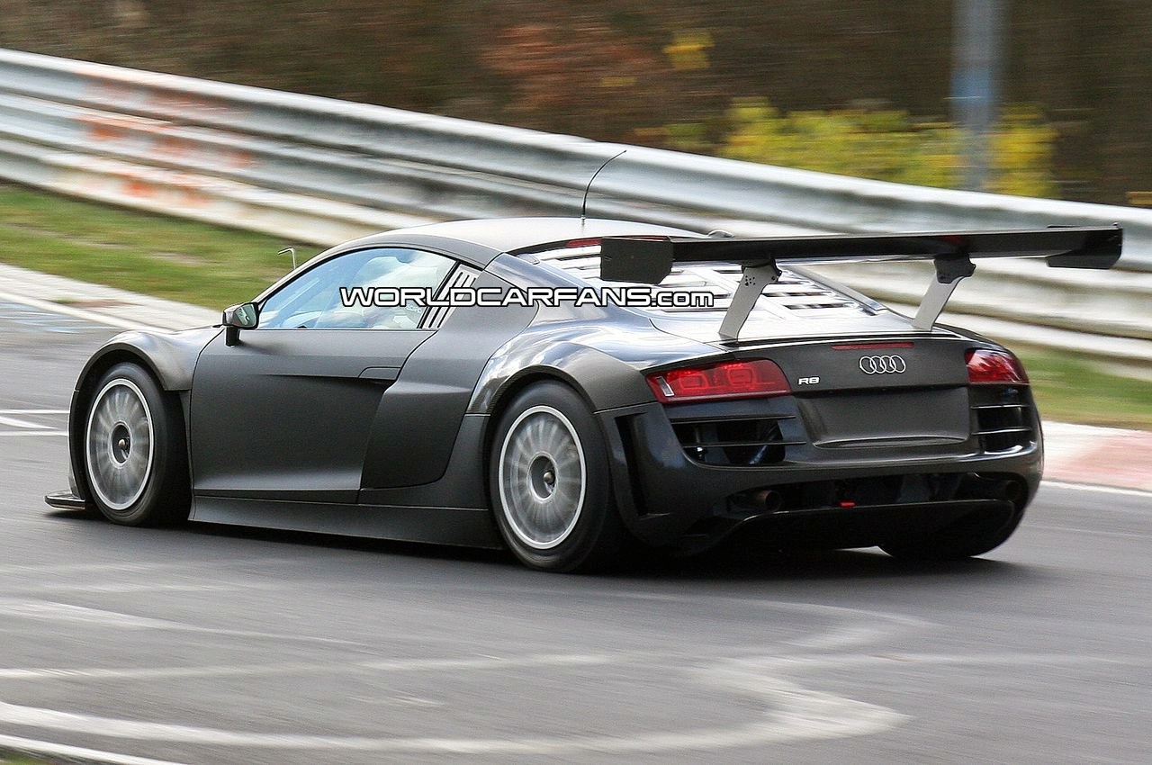 Audi R8 GT3, fotos espía en el 'Ring