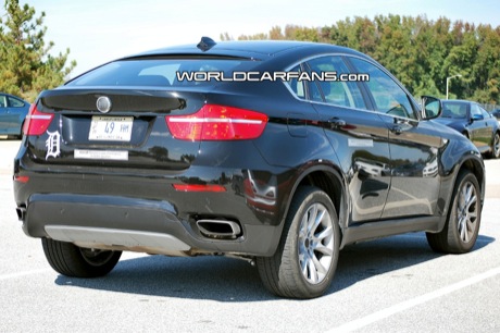 Fotos espía del BMW X6 híbrido