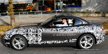 Nuevas fotos espía del BMW Z4, ahora con menos camuflaje