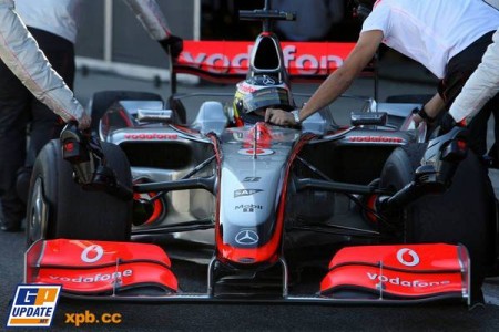 Se van desvelando los misterios: el nuevo morro del McLaren