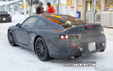 Esta vez, con claridad: Porsche 998, fotos espía