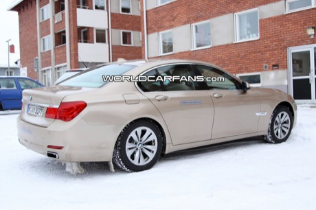 BMW Serie 7 híbrido, nuevas fotos espía